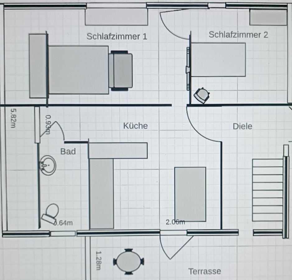 Haus Mari Apartamento Niederwiesa Exterior foto